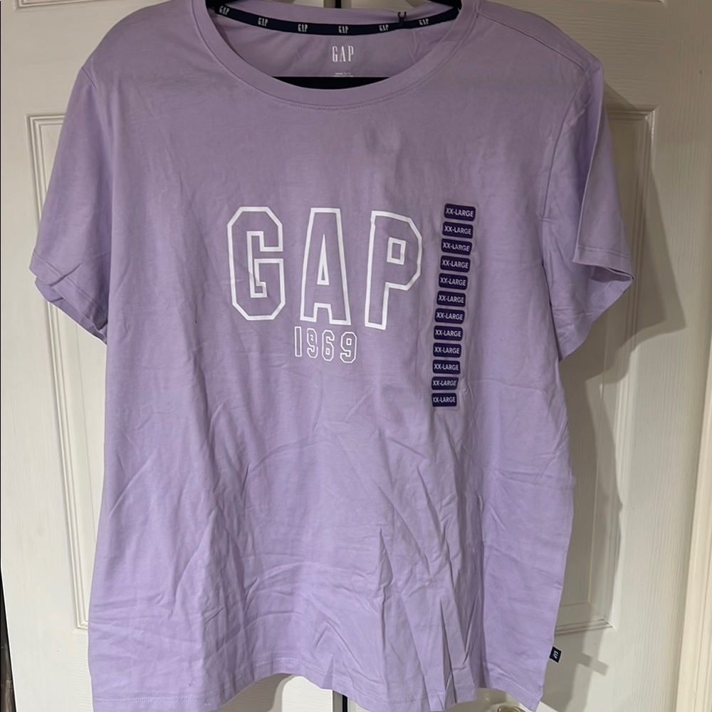 GAP Light Purple Graphic Tee